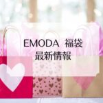 EMODA福袋2023年の再販や中身ネタバレ、予約う購入方法と発売日